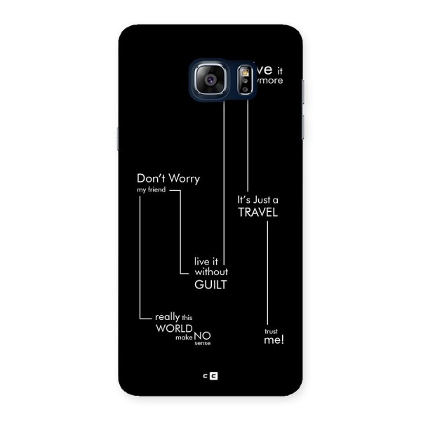 Quotes Of Life Back Case for Galaxy Note 5