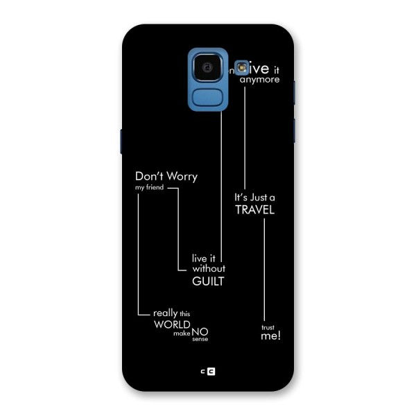 Quotes Of Life Back Case for Galaxy On6