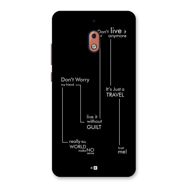 Quotes Of Life Back Case for Nokia 2.1