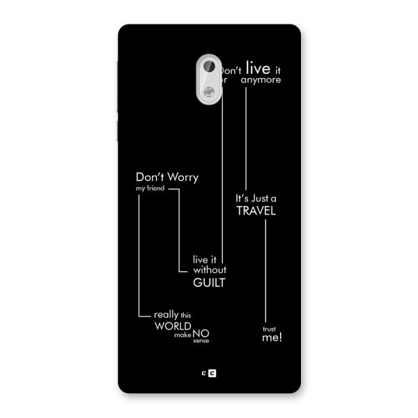 Quotes Of Life Back Case for Nokia 3