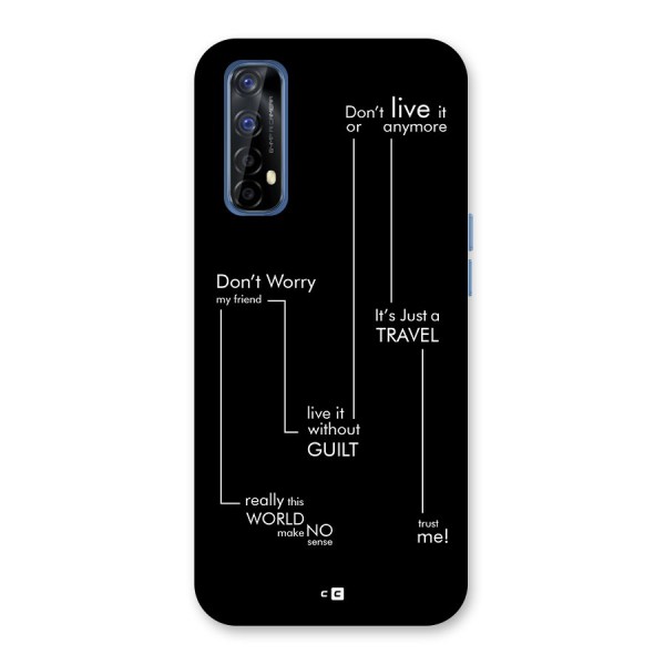 Quotes Of Life Back Case for Realme Narzo 20 Pro