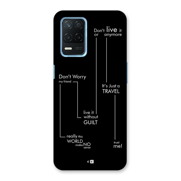 Quotes Of Life Back Case for Realme Narzo 30 5G