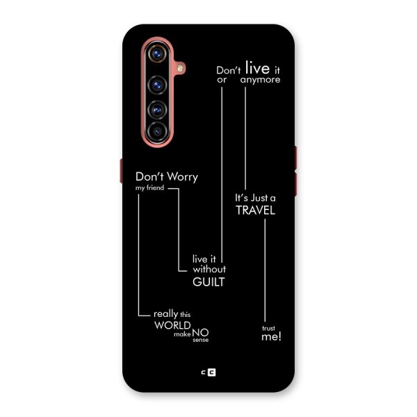 Quotes Of Life Back Case for Realme X50 Pro