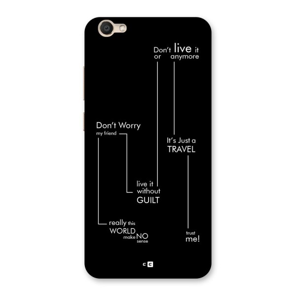 Quotes Of Life Back Case for Vivo V5s