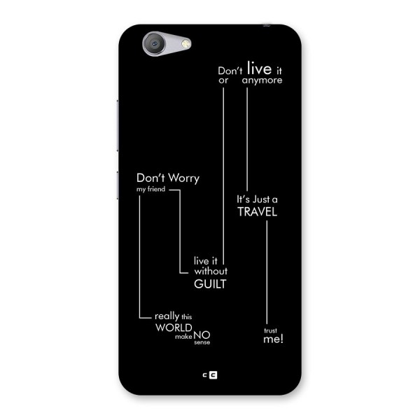 Quotes Of Life Back Case for Vivo Y53