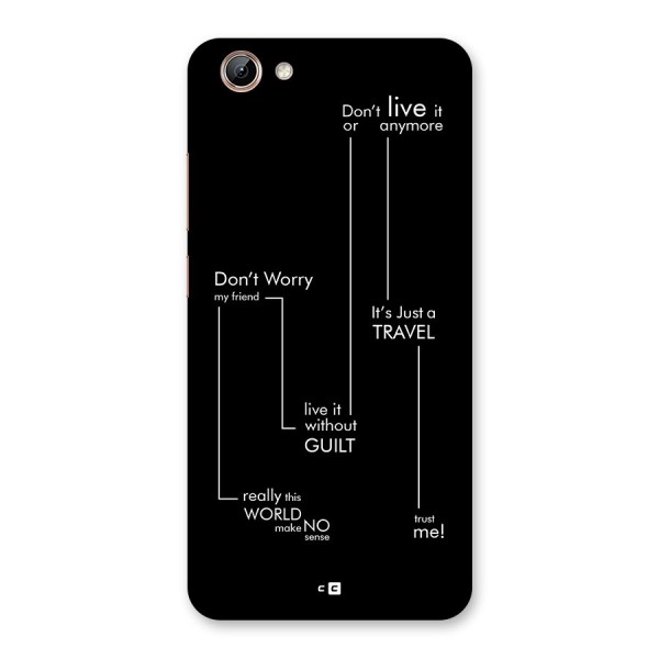 Quotes Of Life Back Case for Vivo Y71