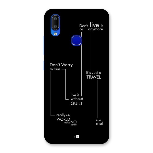 Quotes Of Life Back Case for Vivo Y91