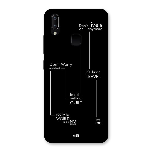 Quotes Of Life Back Case for Vivo Y95