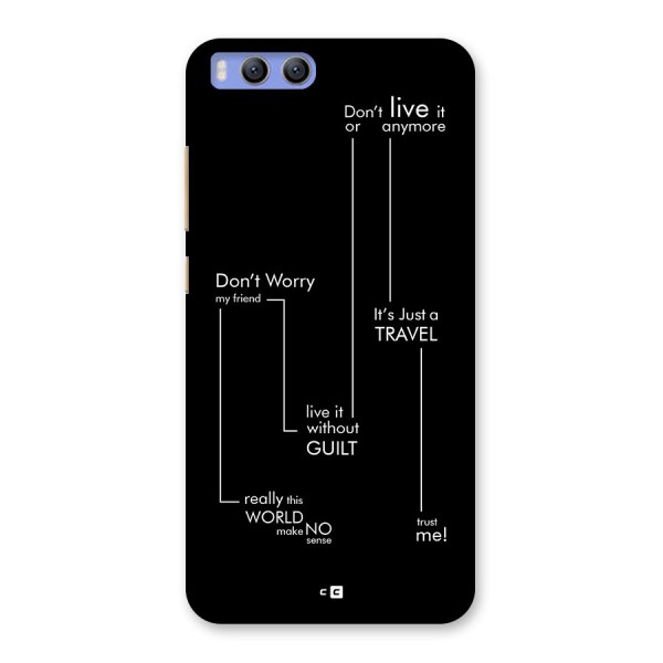 Quotes Of Life Back Case for Xiaomi Mi 6