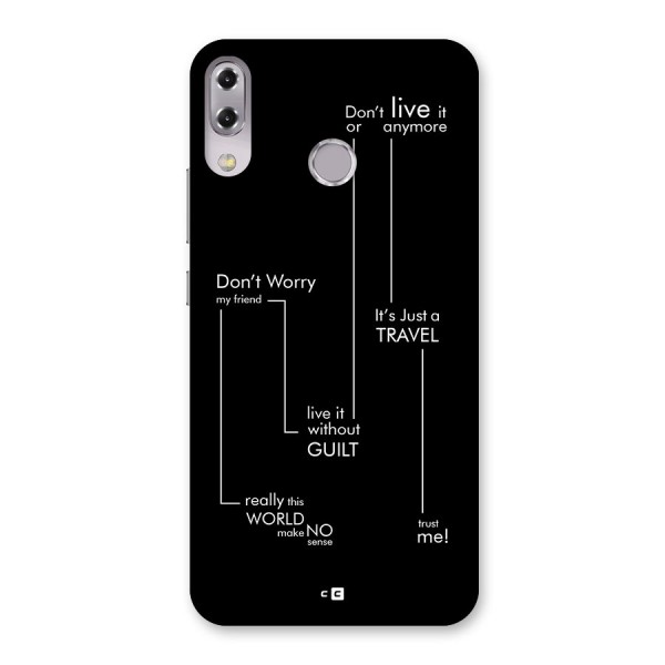 Quotes Of Life Back Case for Zenfone 5Z