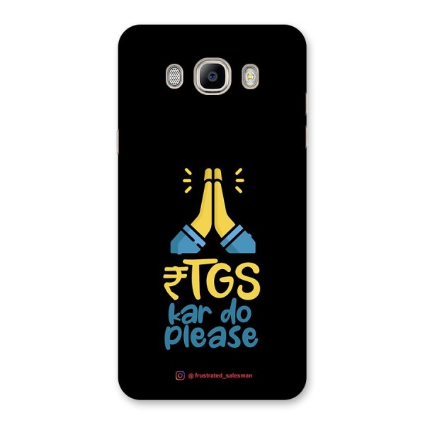 RTGS Kar Do Please Black Back Case for Galaxy On8