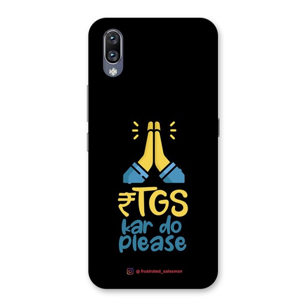 RTGS Kar Do Please Black Back Case for Vivo NEX