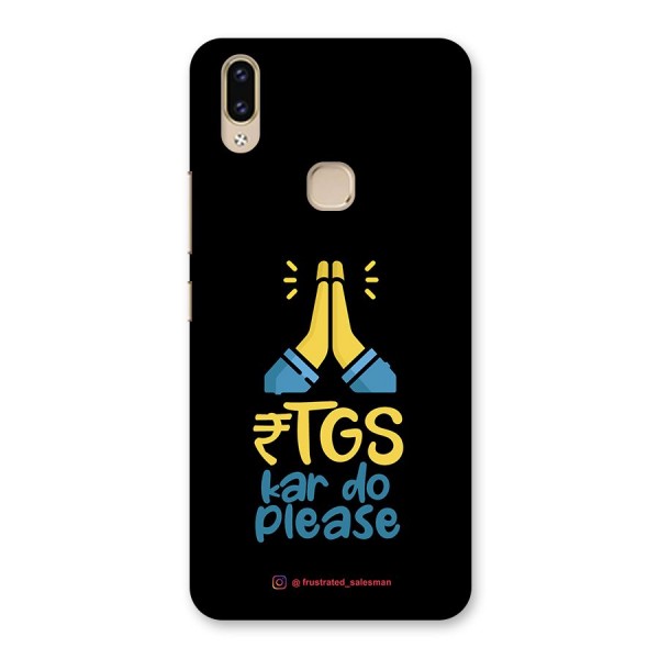 RTGS Kar Do Please Black Back Case for Vivo V9