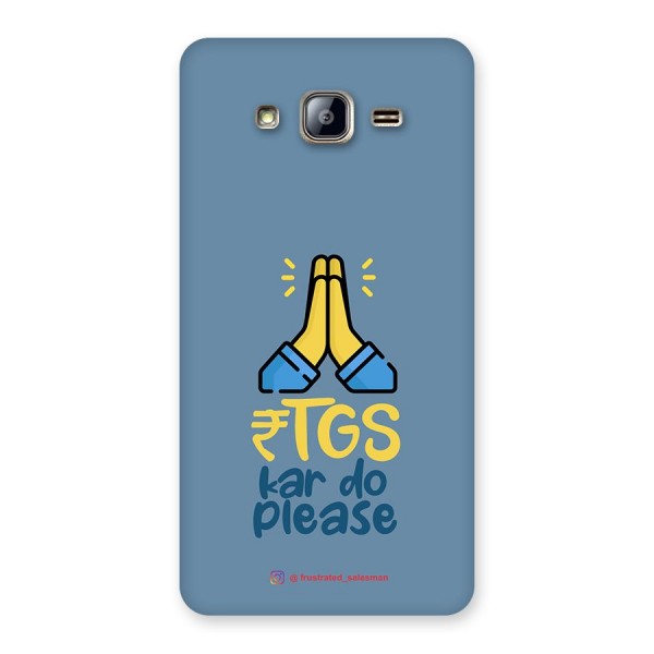 RTGS Kar Do Please SteelBlue Back Case for Galaxy On5