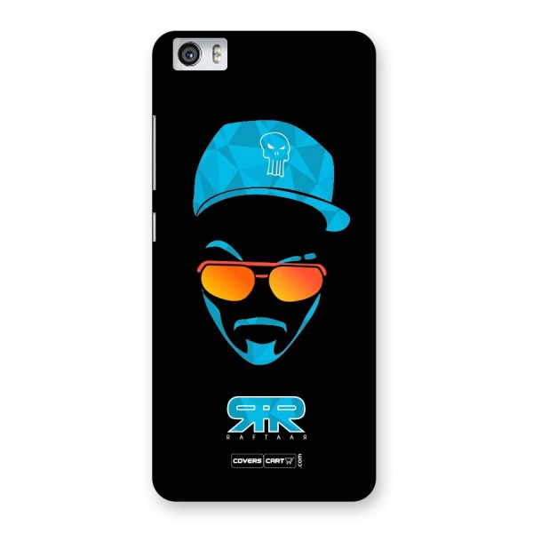 Raftaar Black and Blue Back Case for Xiaomi Redmi Mi5