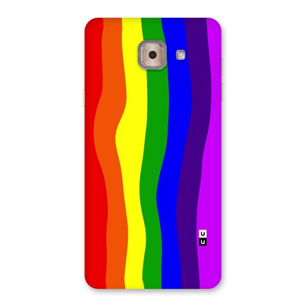 Rainbow Curves Back Case for Galaxy J7 Max