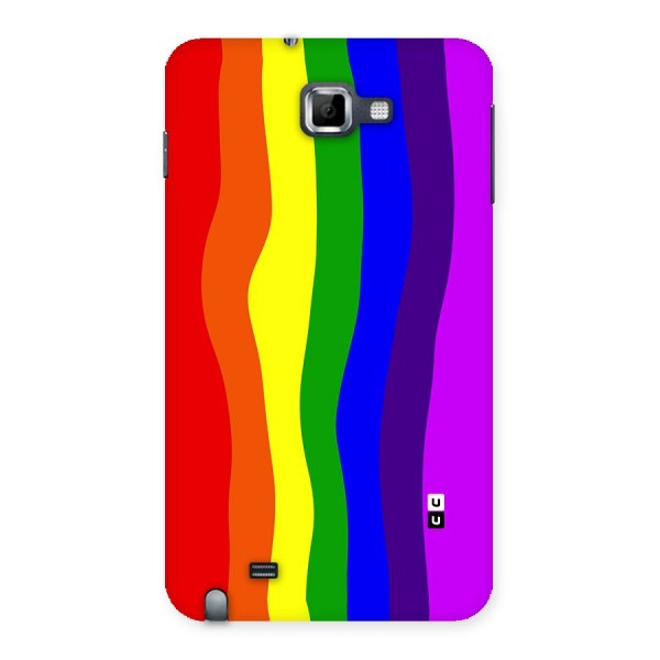 Rainbow Curves Back Case for Galaxy Note