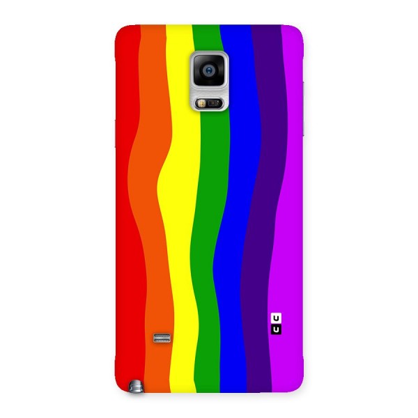 Rainbow Curves Back Case for Galaxy Note 4