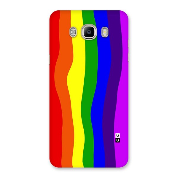 Rainbow Curves Back Case for Galaxy On8