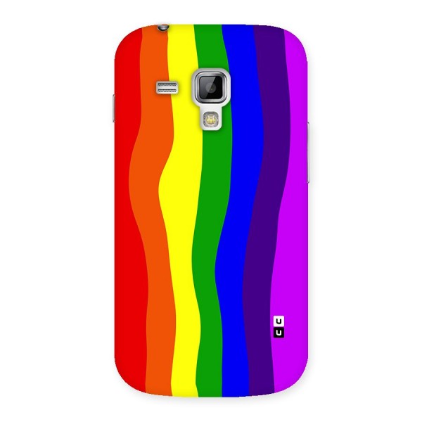 Rainbow Curves Back Case for Galaxy S Duos