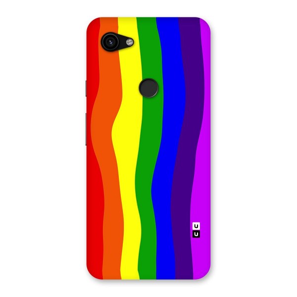 Rainbow Curves Back Case for Google Pixel 3a XL