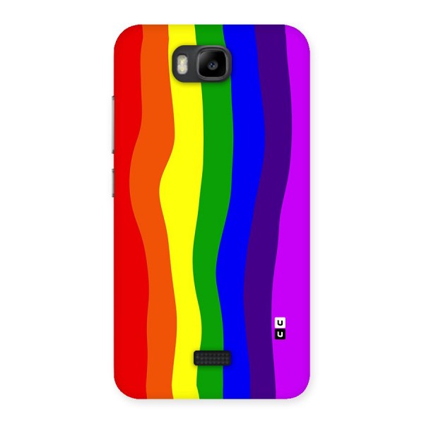 Rainbow Curves Back Case for Honor Bee