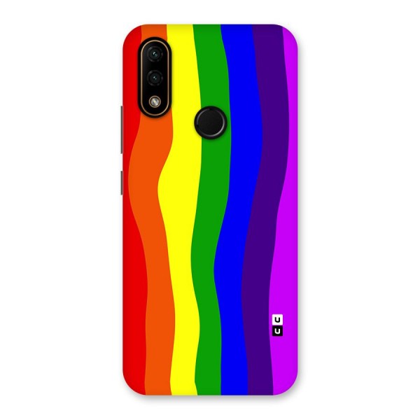 Rainbow Curves Back Case for Lenovo A6 Note