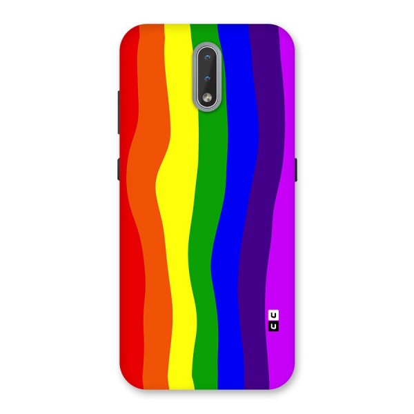 Rainbow Curves Back Case for Nokia 2.3