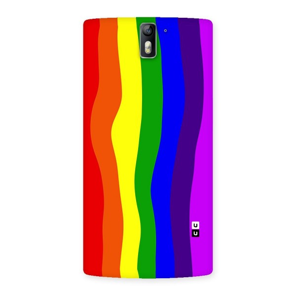 Rainbow Curves Back Case for One Plus One