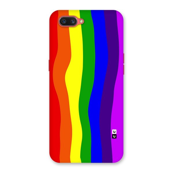 Rainbow Curves Back Case for Oppo A3s