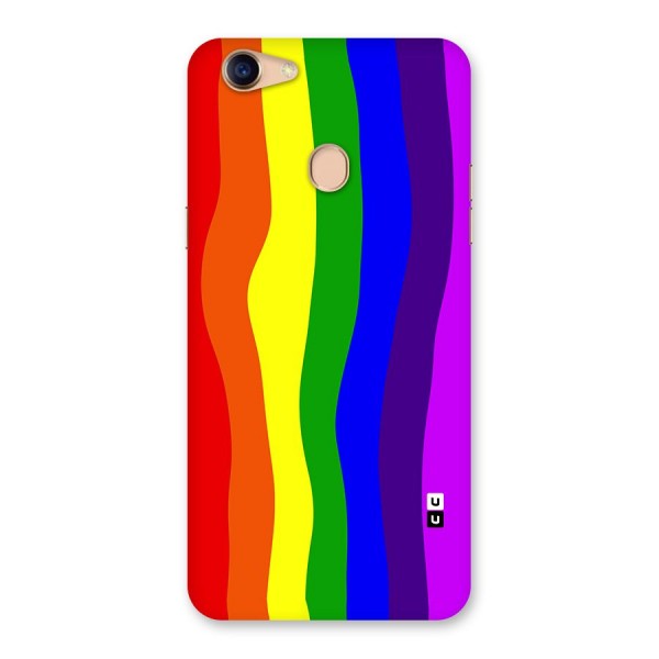 Rainbow Curves Back Case for Oppo F5