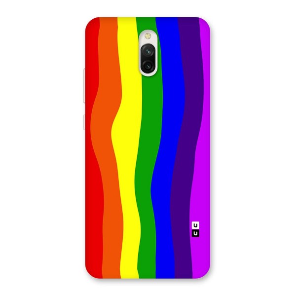 Rainbow Curves Back Case for Redmi 8A Dual