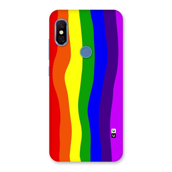 Rainbow Curves Back Case for Redmi Note 6 Pro