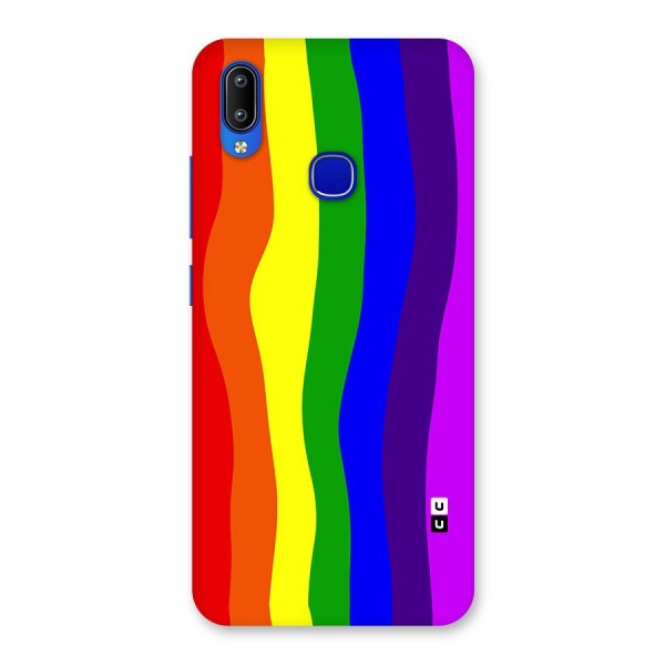 Rainbow Curves Back Case for Vivo Y91