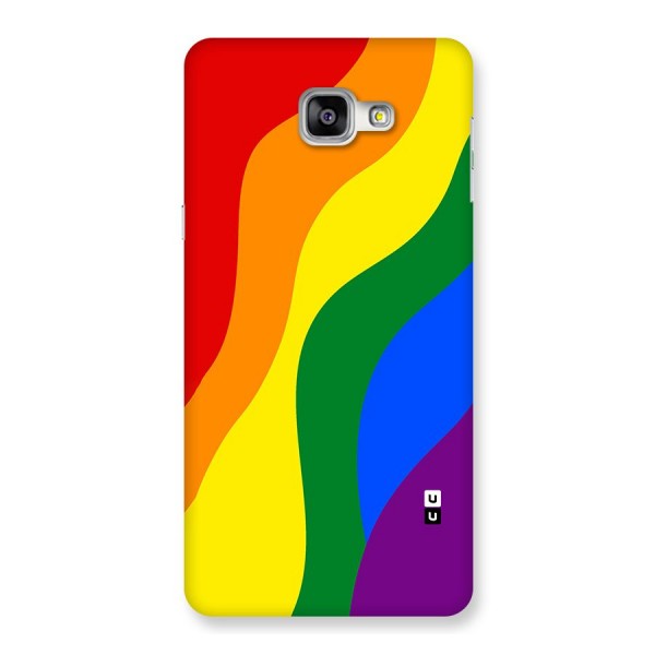 Rainbow Slant Curves Back Case for Galaxy A9