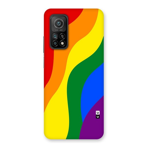 Rainbow Slant Curves Back Case for Mi 10T Pro 5G