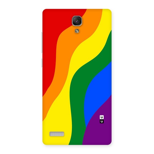 Rainbow Slant Curves Back Case for Redmi Note