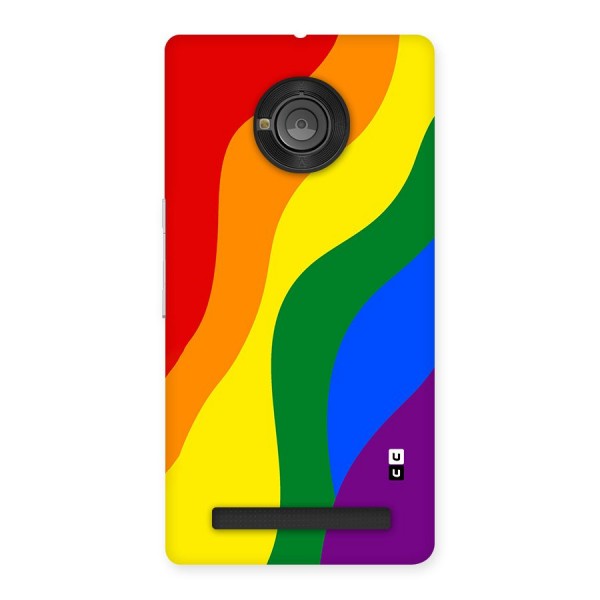 Rainbow Slant Curves Back Case for Yu Yuphoria