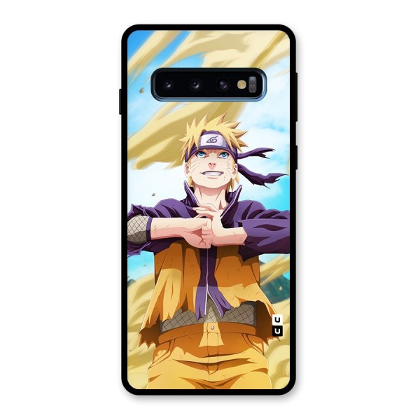 Ready Naruto Glass Back Case for Galaxy S10