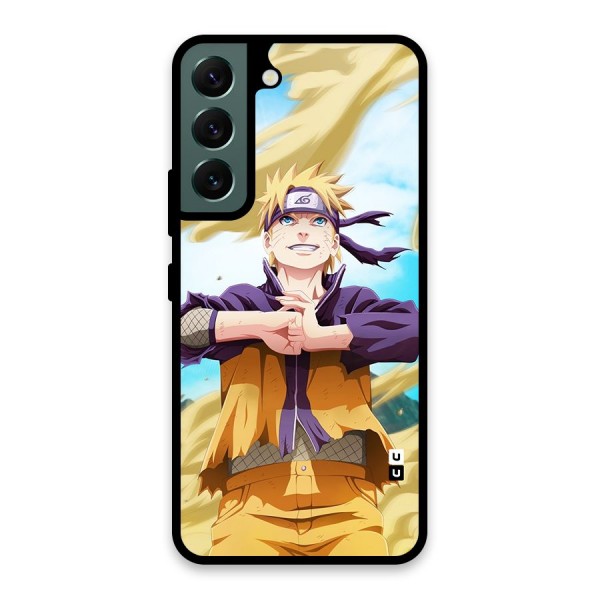 Ready Naruto Glass Back Case for Galaxy S22 5G