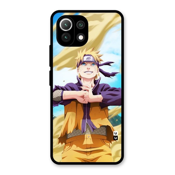 Ready Naruto Glass Back Case for Mi 11 Lite