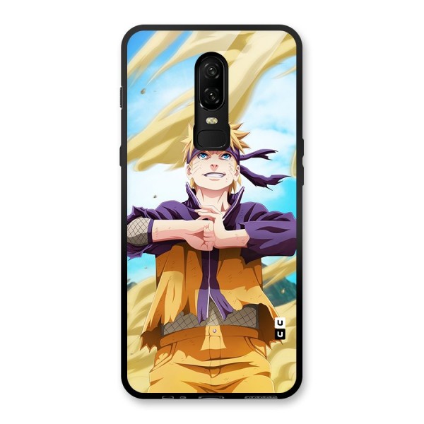 Ready Naruto Glass Back Case for OnePlus 6