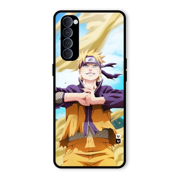 Ready Naruto Glass Back Case for Oppo Reno4 Pro