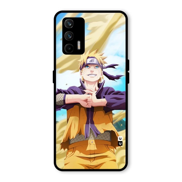 Ready Naruto Glass Back Case for Realme X7 Max