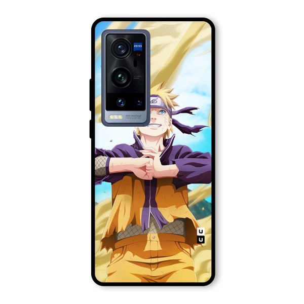 Ready Naruto Glass Back Case for Vivo X60 Pro Plus