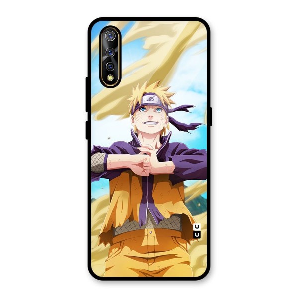 Ready Naruto Glass Back Case for Vivo Z1x