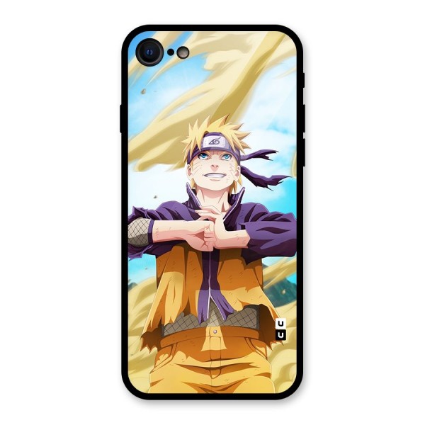 Ready Naruto Glass Back Case for iPhone 8