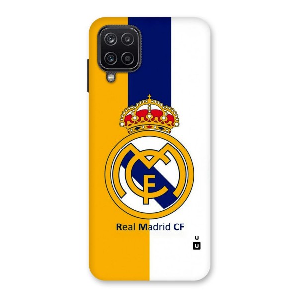 Real Madrid Glass Back Case for Galaxy A12