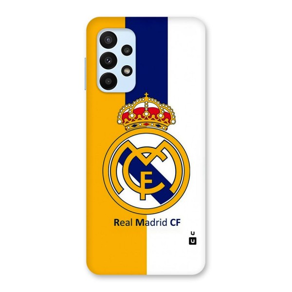 Real Madrid Glass Back Case for Galaxy A23