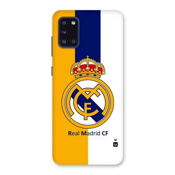 Real Madrid Back Case for Galaxy A31